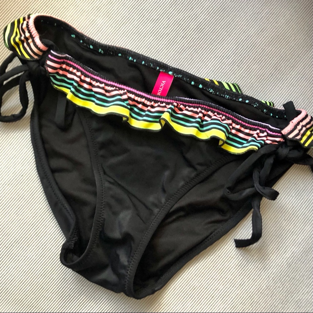 Victoria’s Secret Neon Ruffle Bikini Bottoms
